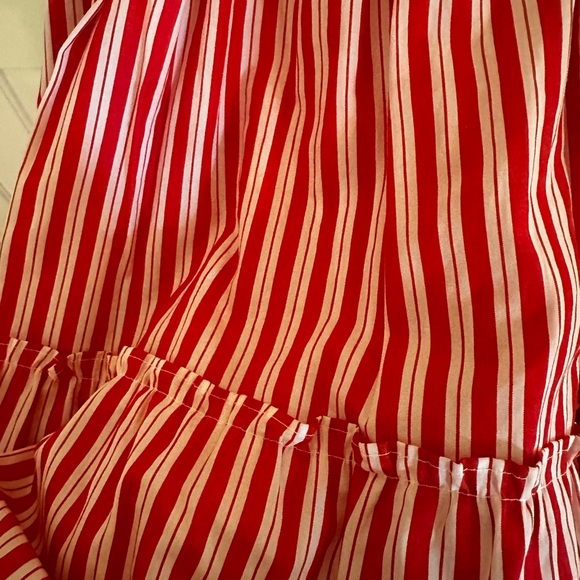 Hill House Ellie Nap Dress - Red Stripe - Picture 4 of 5